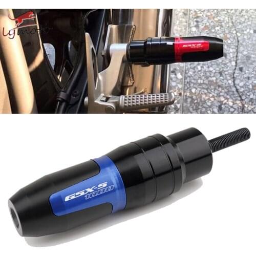 For GSX-S1000 GSXS1000 GSXS GSX-S 1000 High Quality Motorcycle CNC Accessories Frame Crash Pads Exhaust Sliders Crash Protector