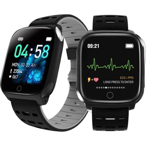 ECG PPG Smart Watch Health Wristband Monitoring Sport Blood Pressure Watch Smart Band Fitness Bracelet Tracker