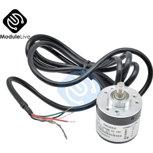 New Encoder 600 P / R 5V-24V Incremental Rotary AB 2 Phase 6mm Shaft