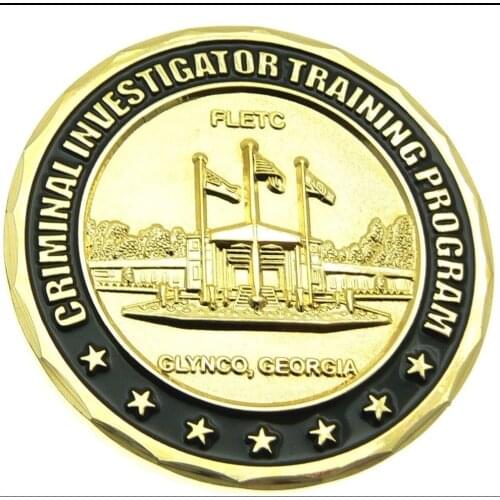 China Factory Customized Metal Craft 3D Commemorative Antique Silver Police Souvenir Military Challenge Coin for Promotion Gifts