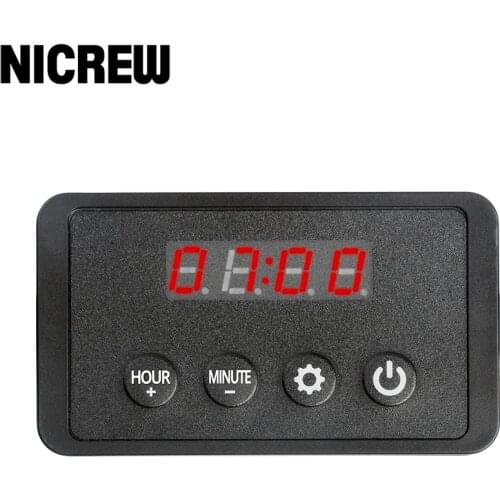Nicrew LED Light Dimmer Controller Sunrise Sunset Modulator For Aquarium Fish Tank Led Intelligent Light Timing Dimming System