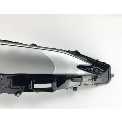 Car Front Headlight Cover For Lexus ES ES300 2018-2020 Light Caps Transparent Lampshade Glass Lens Shell