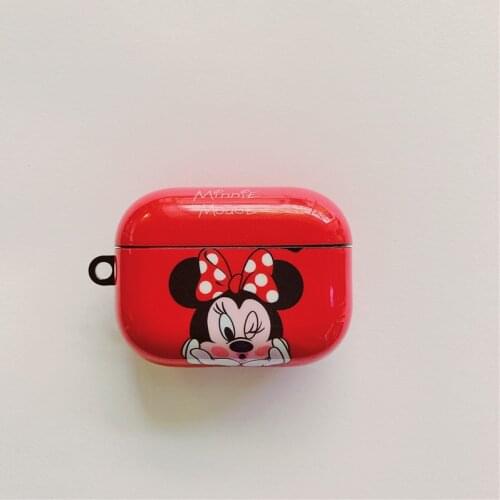 Disney Mickey Minnie pattern for AirPods1/2 Pro Bluetooth headset soft cover