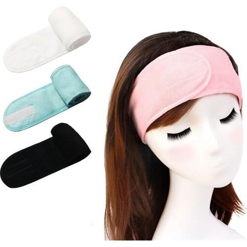 Casual Head Band Face Washing Headband Elastic Breathable Makeup Headwrap Bathroom Shower Head Band Fashion Accessories