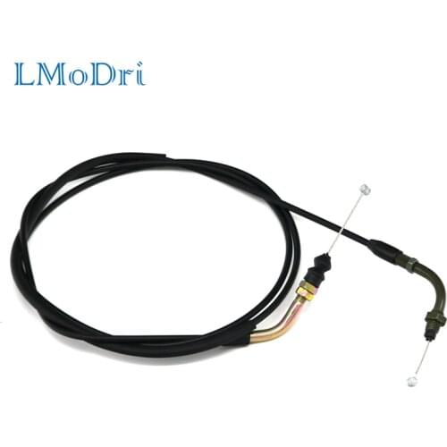 LMoDri Motorcycle Throttle Cable Scooter Accelerator Cables GY6 Engine 50cc 125cc 150cc For Yamaha Honda Kawasaki