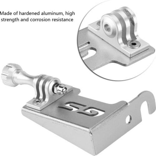 Hardened Aluminum Black Silver Motorcycle Camera Bracket GoPro Left Front Bracket For BMW R1200GS LC R1200GS LC ADV