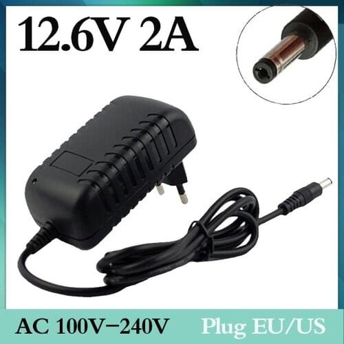 1pc best price 12.6V2A/12.6V 2A intelligence lithium li-ion battery charger for 3Series 12V lithium polymer battery pack good qu