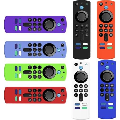 Protective Case Silicon Cover Case For Alexa Voice Remote Accessories Full Skin Cover Package 2021 Dropshipping Wholesale