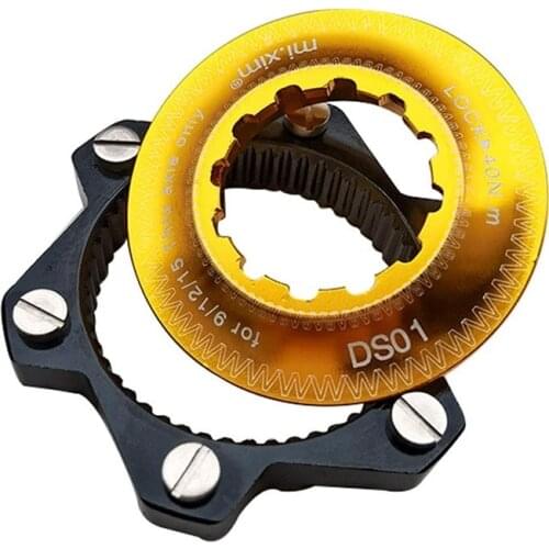 1pcs Mountain Bicycle hub Disc Brake Adapter Centerlock 6-hole Adapter Center Lock Conversion 6 hole Brake Disc 6 Bolt