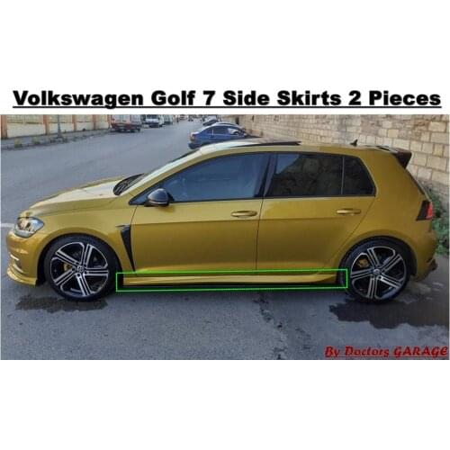 Volkswagen Golf 7 Side Skirts 2012 2013 2014 2015 2016 2017 2018 2019 2020 Sill Side Body Kit Trim Auto Car Styling Accessory