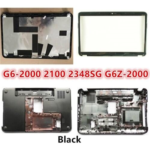 New Laptop For HP G6-2000 2100 2348SG G6Z-2000 TPN-Q110 LCD Back Cover Top Cover/LCD Front Bezel/Palmrest/Bottom Base Cover Case