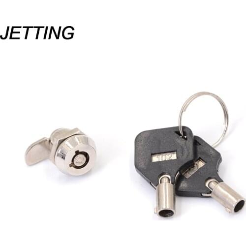 DIY Furniture Hardware Drawer Tubular Cam Lock Keyed Different for Door Mailbox Cabinet Tool Box with 2 Keys