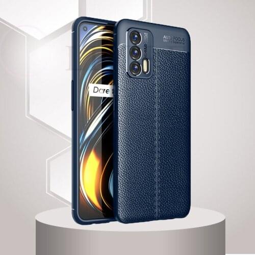 For Realme GT 5G Case Silicone Leather Rubber Texture Armor Bumper Case For Realme GT 5G Case Soft Cover For OPPO Realme GT 5G