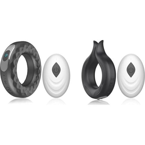 Cock Penis Ring Vibrators Delay Ejaculation Vagina Massagers G Spot Stimulators Sex Toys Shop For Men Women Adult Masturbators