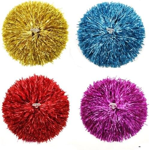 Modish Cheer Dance Sport Supplies Competition Cheerleading Pom Poms Flower Ball Lighting Up Party Cheering Fancy Pom Poms 1PC