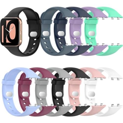 Soft Silicone Watch Strap For Oppo Watch 41mm 46mm Watchband Colorful Wristband Sport Band Bracelet For Oppo Watch 46mm 41mm