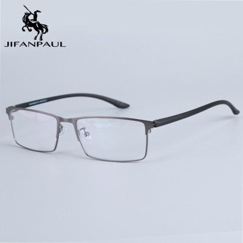 JIFANPAUL New Aluminum alloy optical prescription glasses women classic square myopia glasses Eyeglasses frame for women