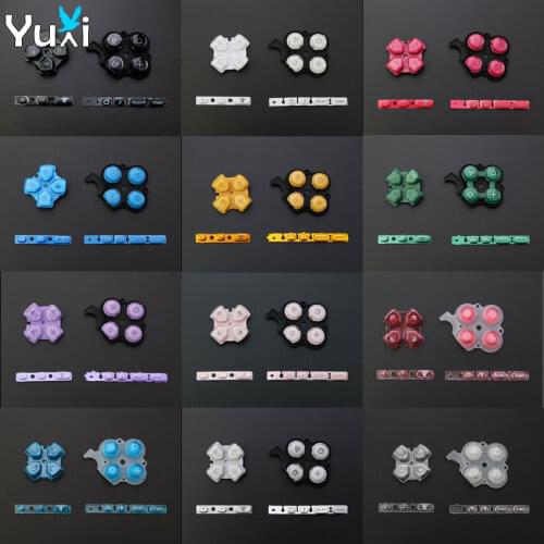 YuXi For Sony PSP 3000 Game Console Replacement Left Right Buttons Kit D-pad Select Start Buttons Key For PSP3000 Repair Part