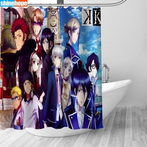 Customized Shower Curtain the Anime Gallery Waterproof Polyester Bathroom Curtains High Quality Curtains for Bathroom Shower
