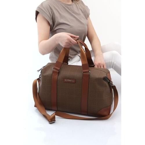 Women Mink Waterproof Soft Travel Hand and Shoulder Bag, Artificial Materiel Business Trip, Gym, Daily Use %100 Woven Lined