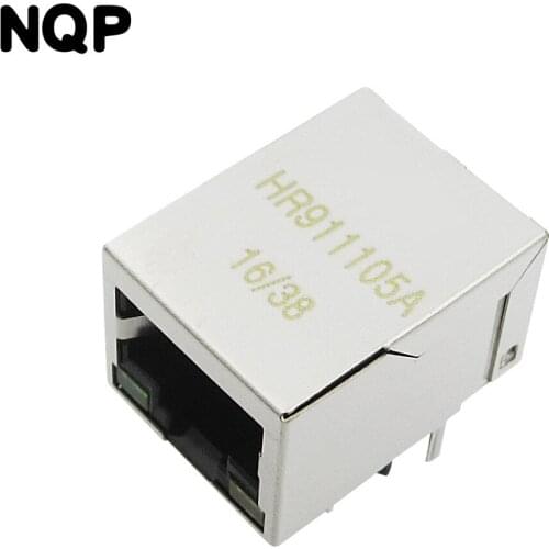5PCS/LOT HR911105A HR911105 NEW Single Port RJ45 Connector