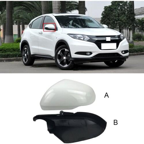 CAPQX For Houda VEZEL XRV 2015 2016 2017 2018 Auto Side Rear view Mirror Trim Cover rearview mirror protector Shell Base Cap