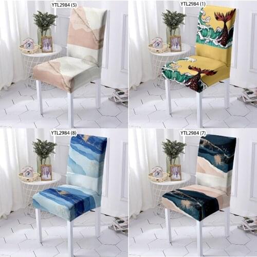 Abstract texture chair cover stretch office chairs chair cover chair covers spandex kitchen chairs dining room black chair cover