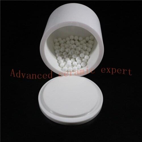 Zirconia Ball Milling Tank for Planetary BallOD65*ID53*H46mm/Zirconia Ceramic Milling Jar/Wear-Resistant,Insulating Ceramic