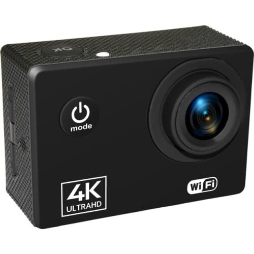 Action Camera 4K/60FPS WIFI 24MP Ultra HD Mini Helmet Cam with 2.0 Inch IPS Screen WiFi Waterproof Sports Camera