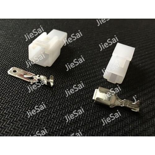 Female And Male Auto H1 Lamp Holder Head Light Plug Electrical Wiring Connector 1 Pin 6.3mm Automotive Connector For Toyota