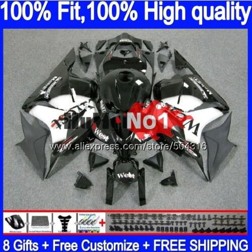 Injection For HONDA CBR600RR CBR 600 RR CC 600RR 600CC 44MC.4 West black CBR600 RR 2009 2010 2011 2012 F5 09 10 11 12 Fairing