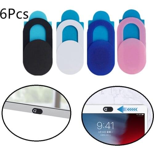 Camera cover Shutter Magnet Slider Plastic WebCam Cover For Pad Tablet Web Laptop PC Camera Mobile Phone Lenses Privacy Sticker