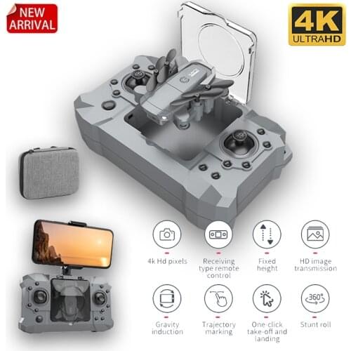 KY905 Mini Drone 4K Profesional HD Camera Wifi FPV Foldable Dron Quadcopter One-Key Return 360 Rolling RC Helicopter Kids Toys