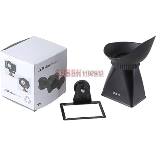 Wholesale 2pcs/lot 2.8x LCD Viewfinder view finder Extender magnifier V5 for Nik@n 1 CAMERA X099 Free Shipping