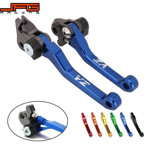 Motorcycle CNC Pivot Foldable Clutch Brake Lever For YAMAHA YZ85 2015-2021 YZ65 2018-2021 Supermoto Enduro Dirt Bike Off Road