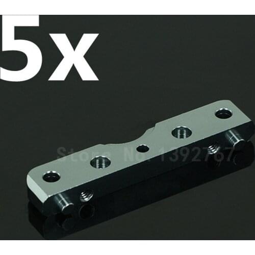 5Pcs RC Car Upgrade HoBao OP-0115 Hyper VS Front Suspension Arm Holder(RF) For 1/8 Scale Models Truck RC Remote Control Car CNC