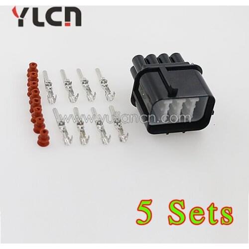 8 pole male waterproof automotive electrical connector for Sumitomo 6181-0075