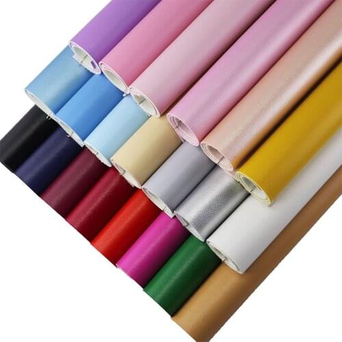 91x134cm Yard Soft Smooth PU Artificial Faux Synthetic Leather Fabric For Bag Shoes Bows DIY BH023
