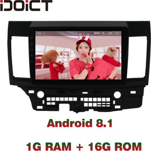 IDOICT Android 9.1 Car DVD Player GPS Navigation Multimedia For Mitsubishi LANCER Radio 2010-2016 car stereo