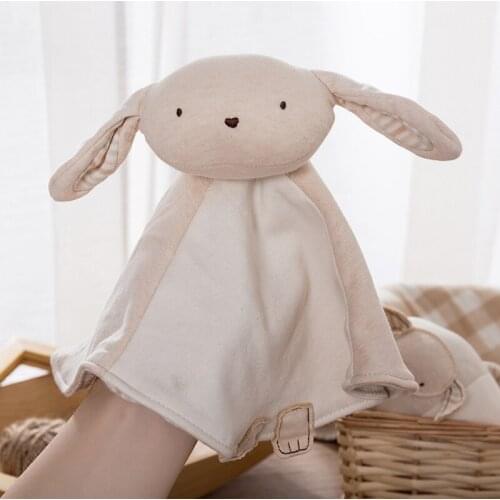 Cotton Baby Security Blanket Soothing Toys Baby Toys Sleeping Towel for Baby Care Soft Educational Toy Birthday Christmas Gift