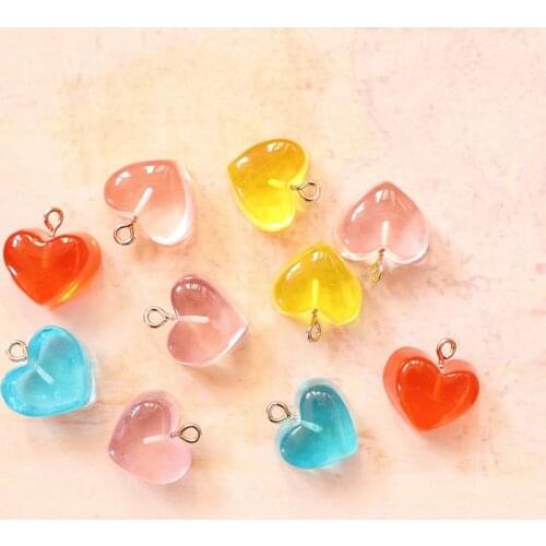 Love Candy With Hook Charms For Slime DIY Polymer Filler Addition Slime Accessories Toys Lizun Modeling Clay Kit for Children