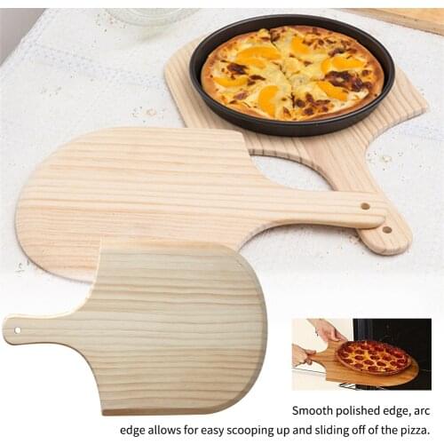 Spatula Style Cutting Board Bakeware Shovel With Handle Kitchen Cooking Pastry Tools Wooden Pizza Paddle Peel Accessories Tray