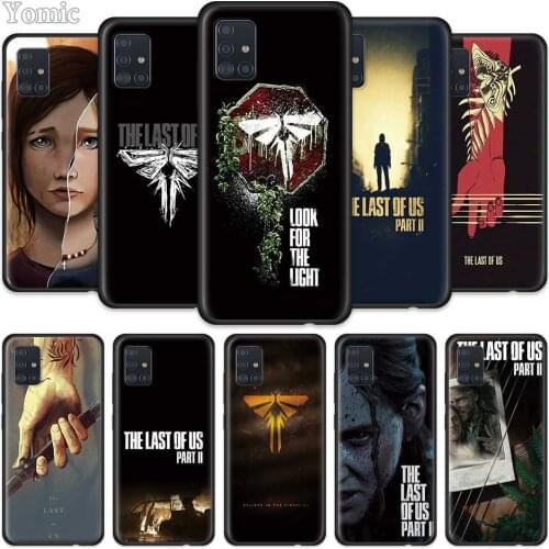 Soft Case For Samsung Galaxy A51 A50 A71 A21s A41 A31 A70 A10s A30 A20e A40 A11 A20s A01 Black Tpu Cover The Last Of Us Part 2