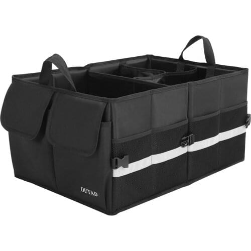 OUTAD Thick Sturdy Foldable Large Capacity Moistureproof Non-slip Multifunction Storage Box Trunk Organizer For Car Truck Van