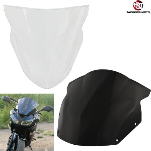 TAORIDER-MOTO Motorcycle Front Windscreen Windshield Fly Screen Shield For KAWASAKI Ninja 650R ER6F ER-6F EX650 2009 2010 2011