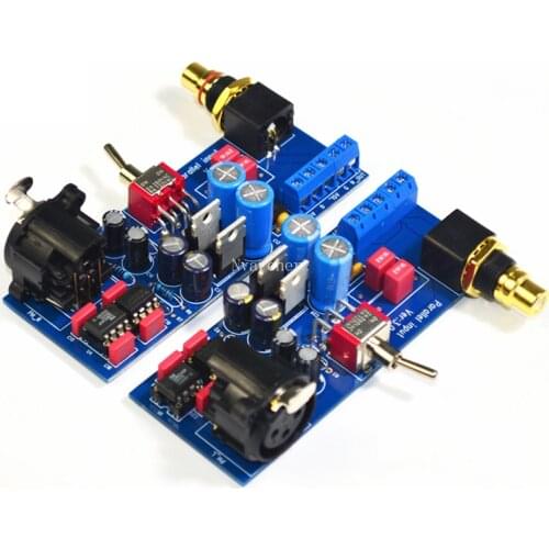SSM2141 Balanced XLR Signal To Unbalanced RCA Single-ended Power Amplifier Board Machine HI Conversion Finished Board
