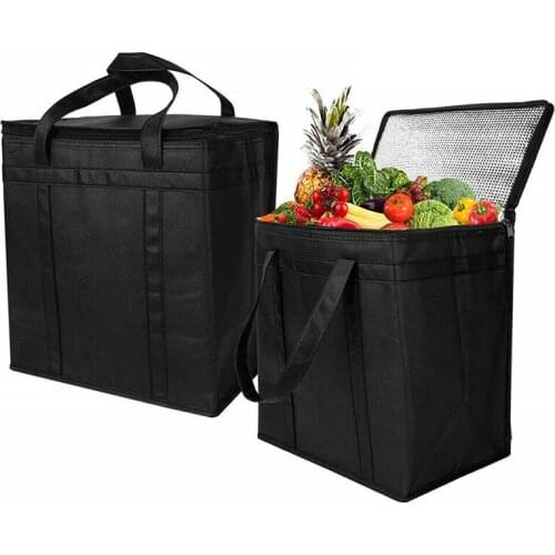 Folding Insulation Picnic Ice Pack Food Thermal Bag Drink Carrier Insulated Bags Food Delivery Bag Waterproof Insulated Bag