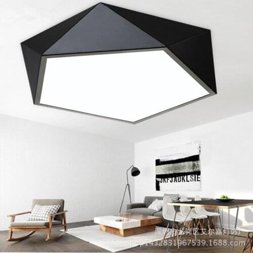 Modern chandelier ceiling led panel lights AC85-265V cafe hotel Bedside Aluminum E27 led ceiling lamps luminaria