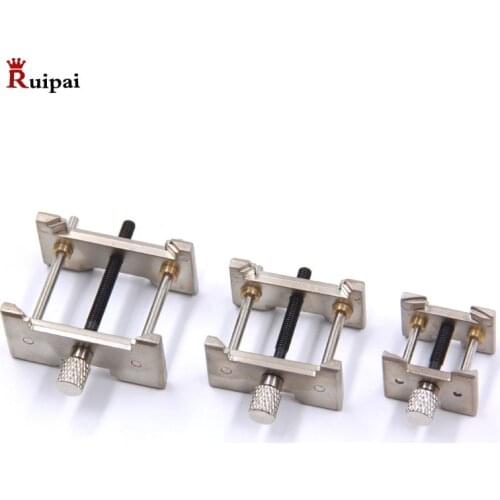 RUIPAI 3-in-1 Alloy Watch Movement Holder Watchmaker Clamp Repair Tool 4040 & 4039 Assortment Man / Laday Case Holder