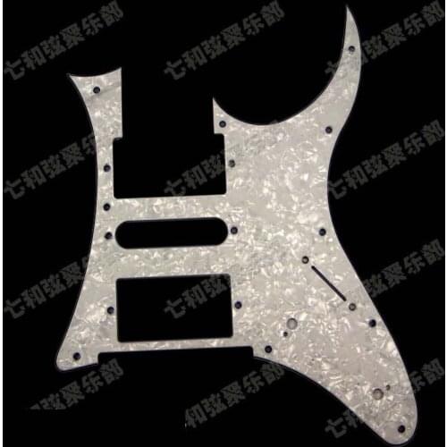 White Pearl Electric Guitar Pickguard Scratch Plate For Guitar with Screws 10 hole
